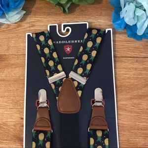 Saddlebred pineapple men’s suspenders